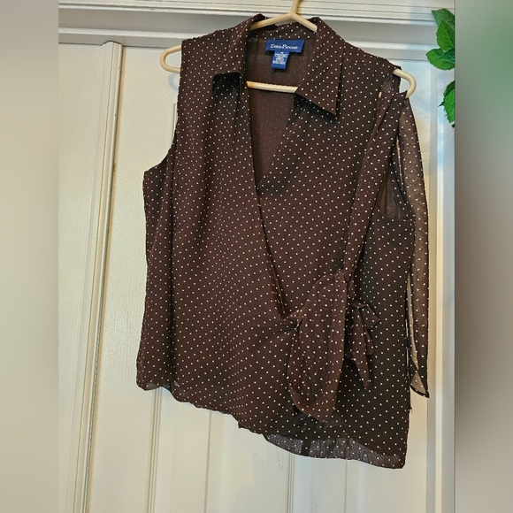 NEW 2 PIECE EVAN PICONE SKIRT & BLOUSE SET PLUS SIZE: 18